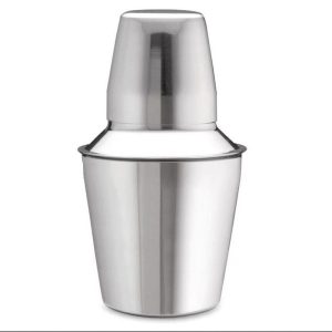 3-Piece Stainless Steel 8 oz. Bar Shaker Set