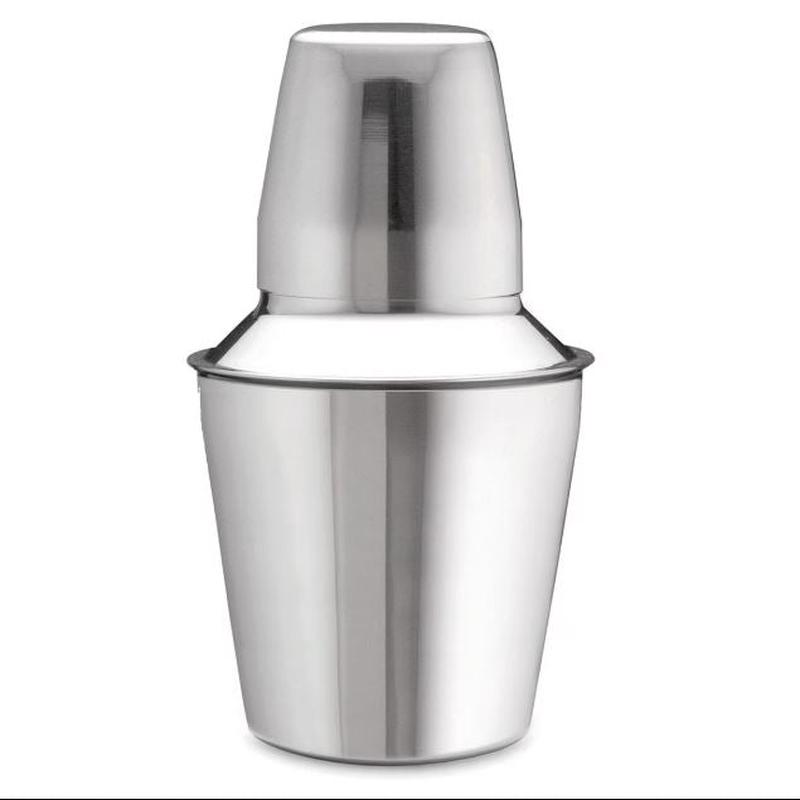 3-Piece Stainless Steel 8 oz. Bar Shaker Set
