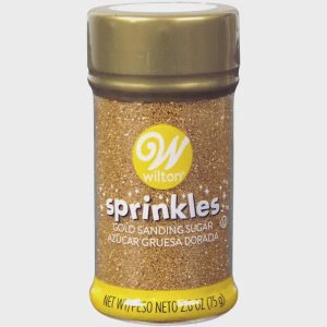 Gold Sugar Sanding Sprinkles, 3.2oz