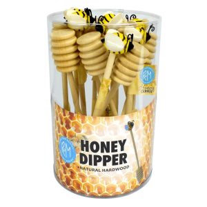 Honey Dipper with Bee