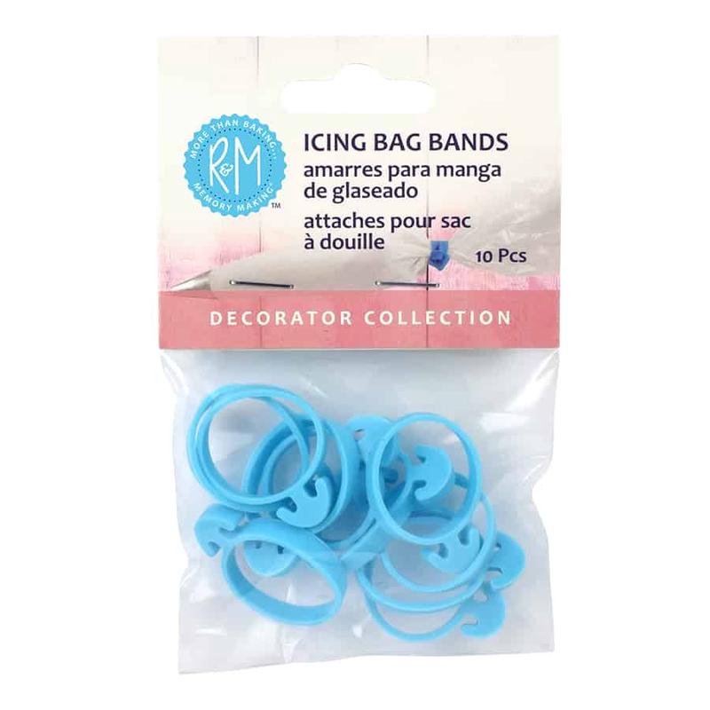 Icing Bag Bands Set /10