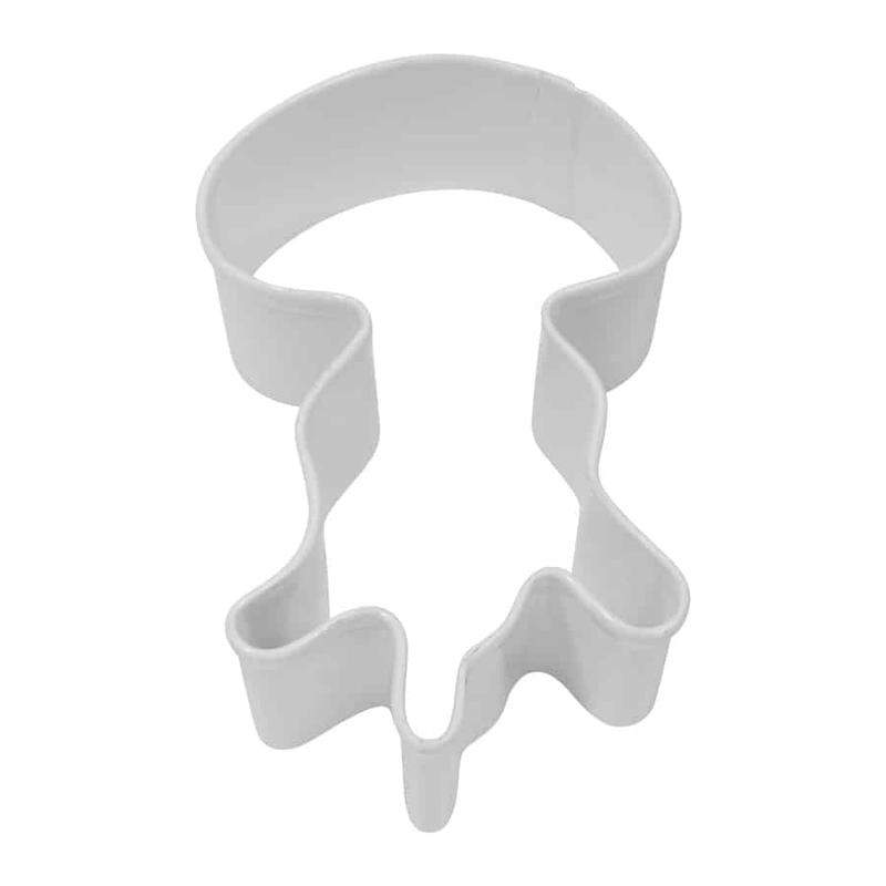 Jellyfish Cookie Cutter (White, 3.5)