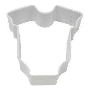 Mini Baby Bodysuit Cookie Cutter (White, 2)