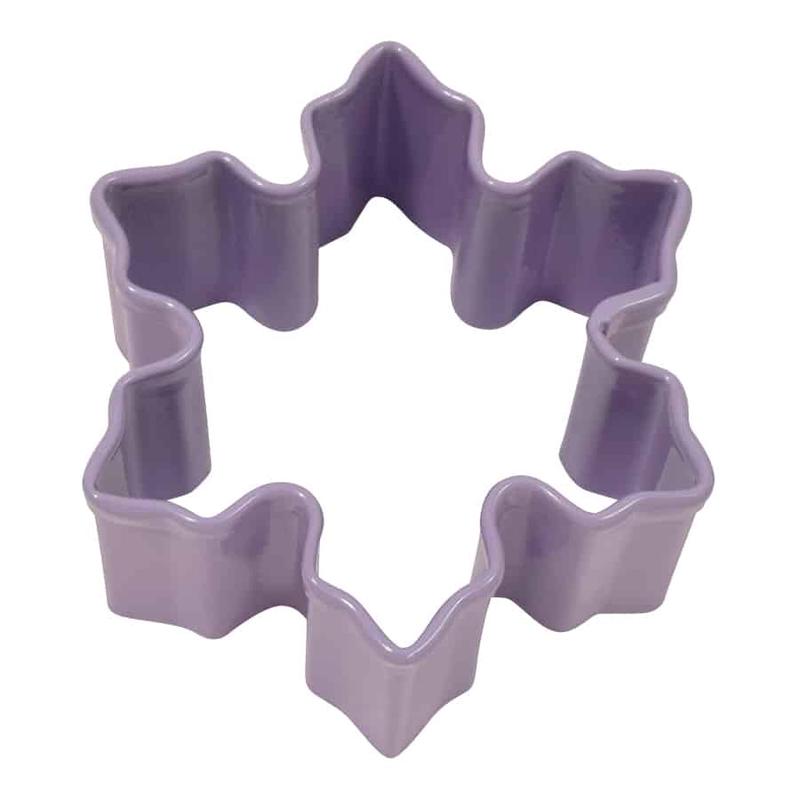 Mini Snowflake Cookie Cutter (Lavender, 1.5)