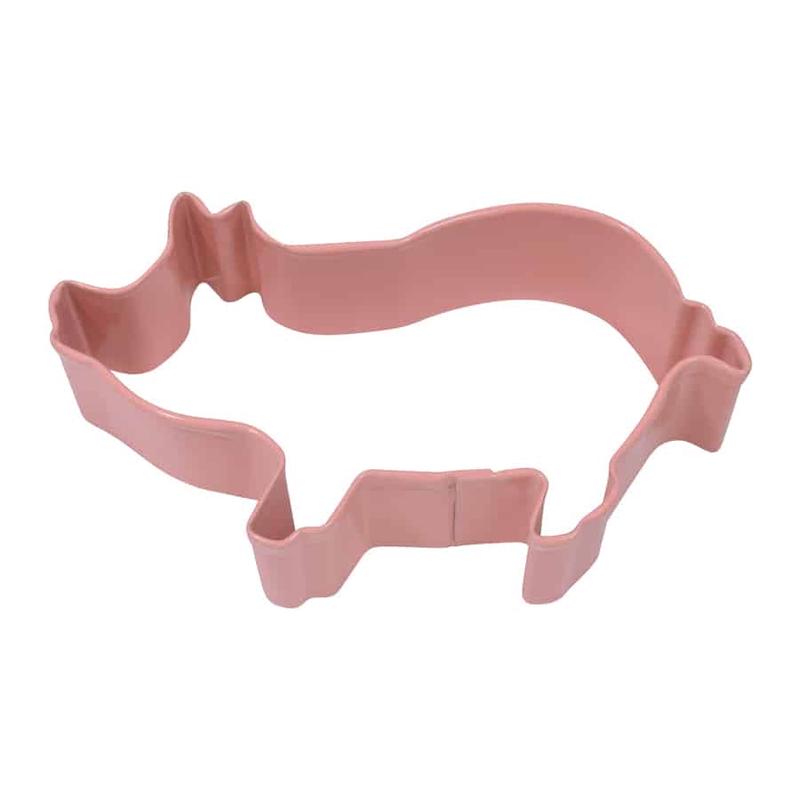 Pig Cookie Cutter (Pink, 3.75)