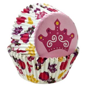 Princess Cupcake Liners, Pack of 50
