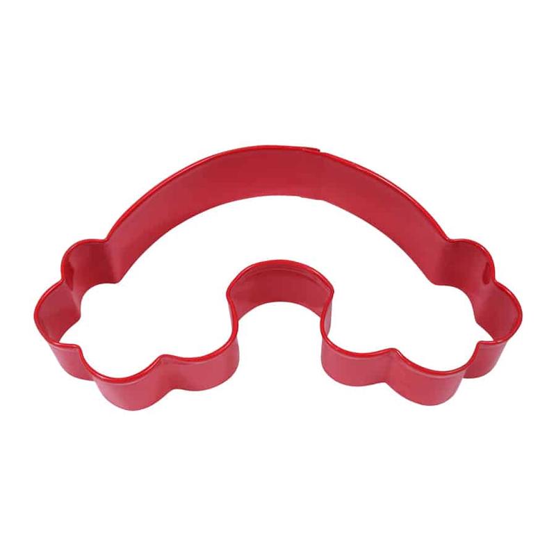 Rainbow Cookie Cutter (Red, 4.75)