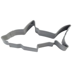 Shark Cookie Cutter (Grey, 4.5)