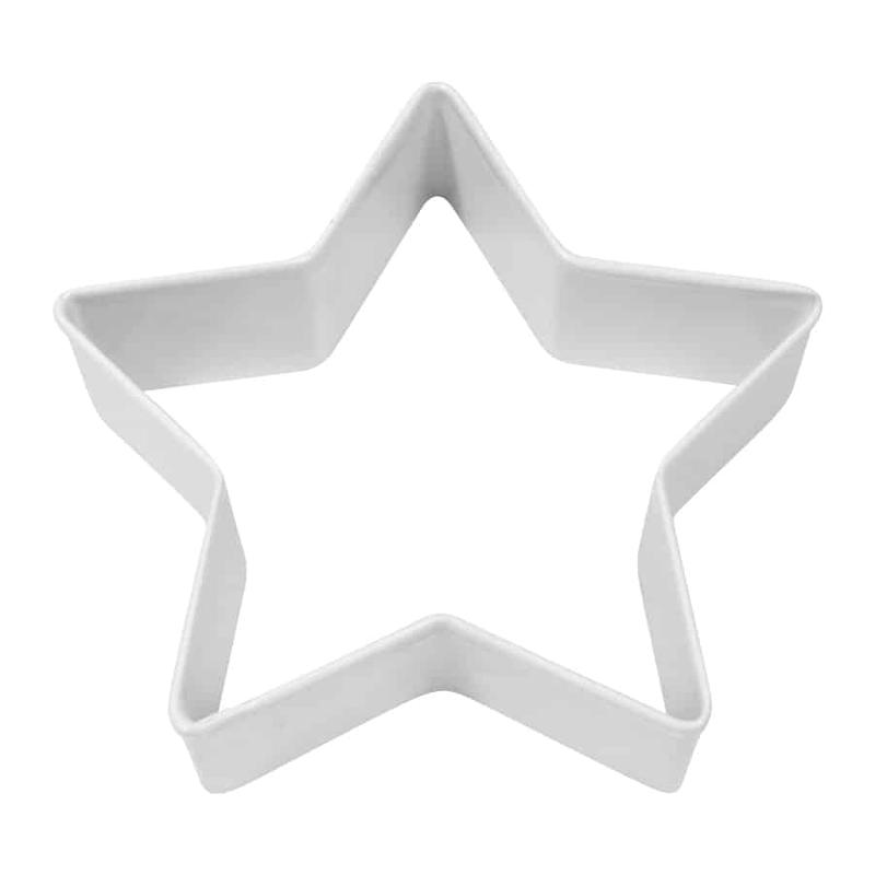 Star Cookie Cutter (White, 3.5)