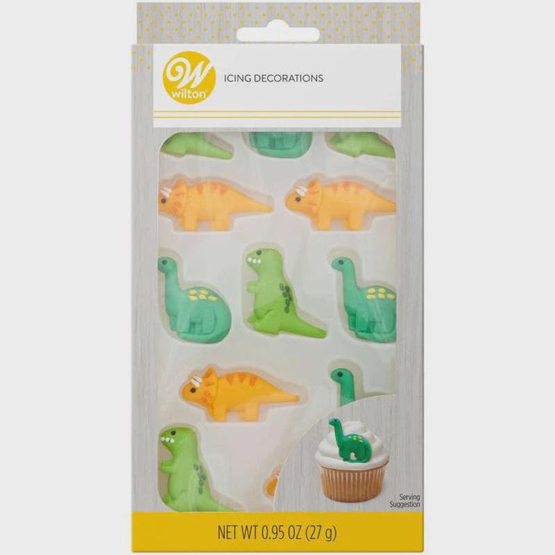 Wilton Dinosaur Edible Icing Decorations