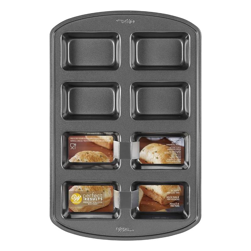 Wilton Perfect Results Mini Loaf Pan // 8 Cavity