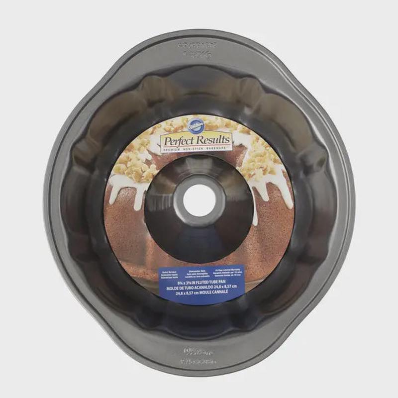 Wilton Perfect Results Non-Stick Fluted Tube Pan, 9"