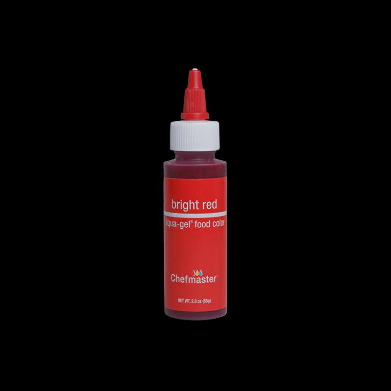 Bright Red Liqua-Gel Liquid Food Coloring 2.3 oz.