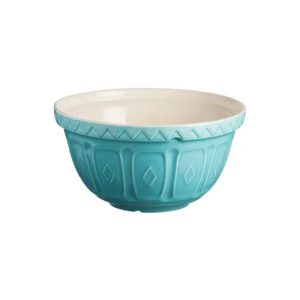 Cane Mixing Bowl | Turquoise 29cm
