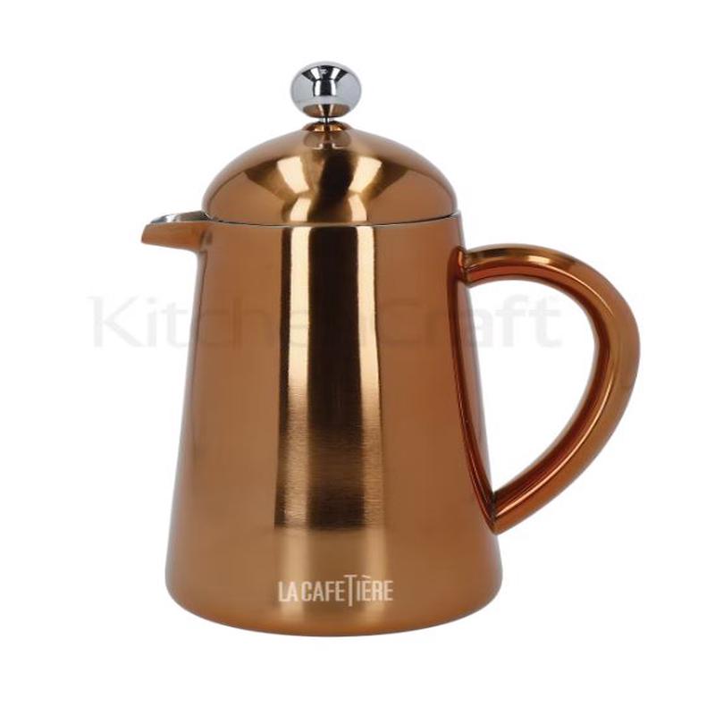 Havana Double Walled Copper Cafetieres // 2 Sizes