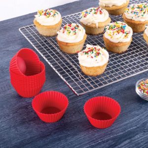 Mrs. Anderson's Baking Silicone Muffin Cups, Set of 12
