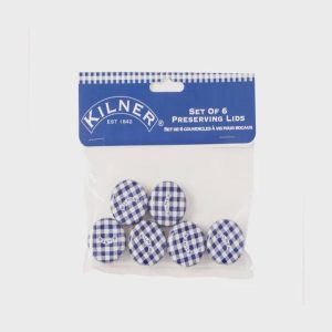 Set of 6 Preserving Lids // 30mm