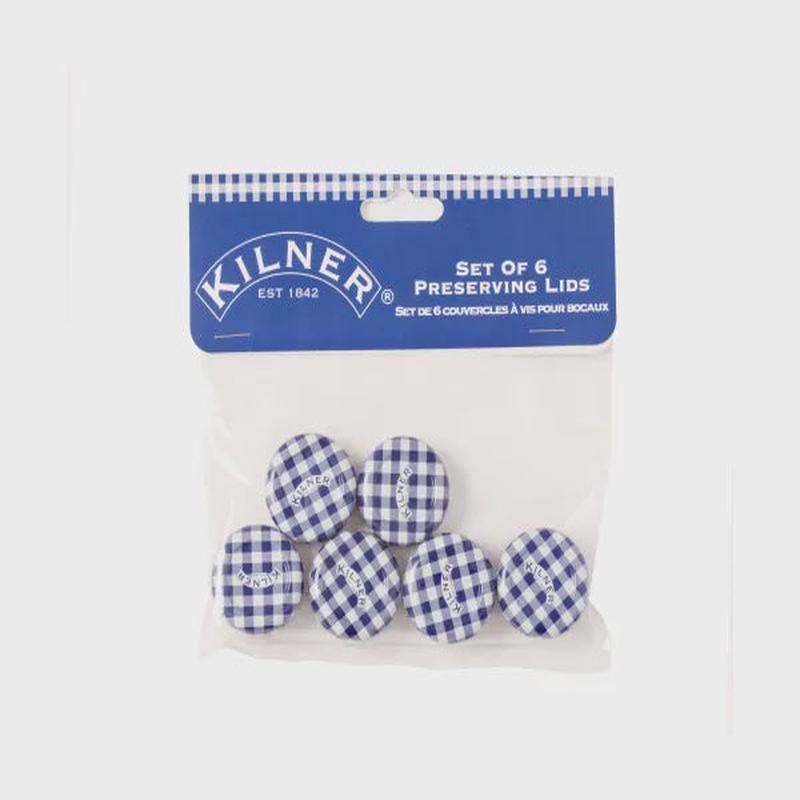 Set of 6 Preserving Lids // 30mm