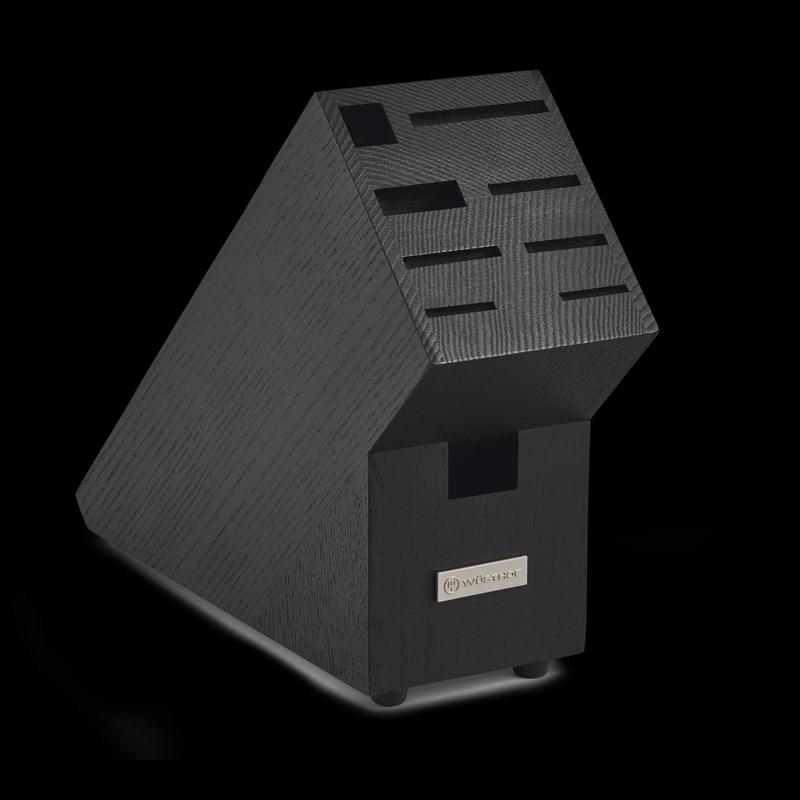 9-slot Knife Block Ash Black