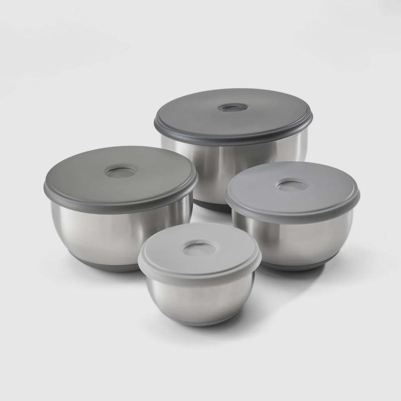 Nest Prep&Store Stainless-steel Bowl Set