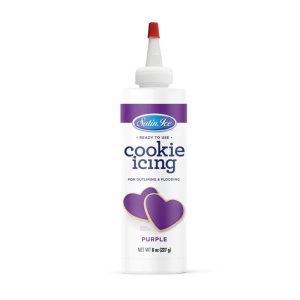 Satin Ice Purple Cookie Icing | 8oz Bottle