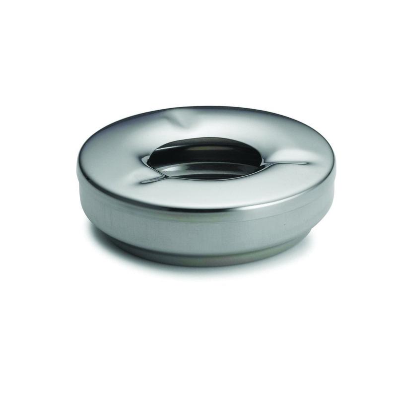 2-Piece Windproof Ashtray, Stainless Steel