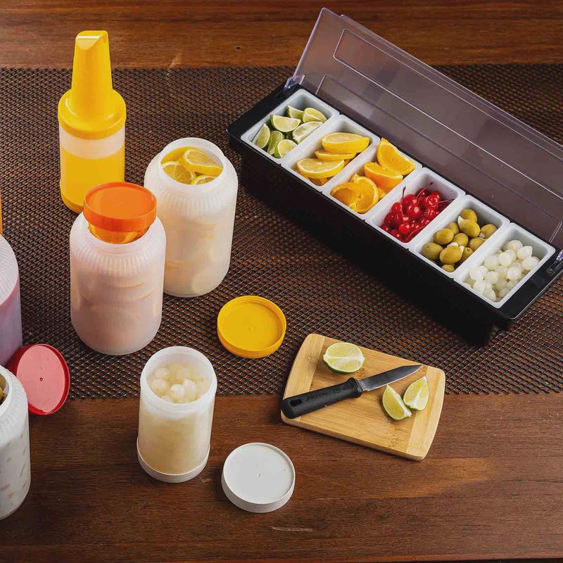 Bar Condiment Holder, 6 Compartments