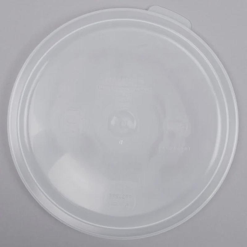 Cambro 2 and 4 Qt. Translucent Round Polypropylene Food Storage Container Lid