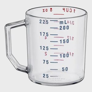 Camwear 1 Cup Clear Polycarbonate Measuring Cup