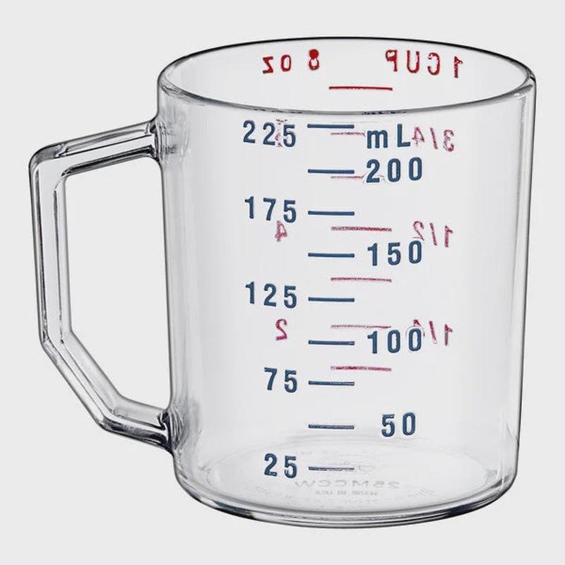 Camwear 1 Cup Clear Polycarbonate Measuring Cup