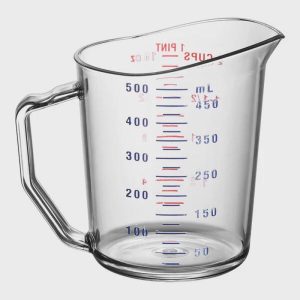 Camwear 1 Pint Clear Polycarbonate Measuring Cup