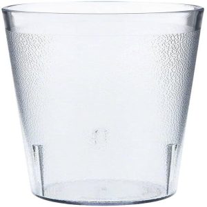 Clear Plastic Tumbler 16.4oz