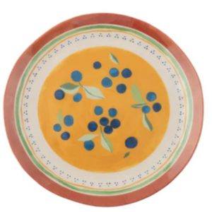 Melamine Salad Plate | Blueberries