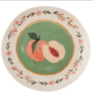 Melamine Salad Plate | Peaches