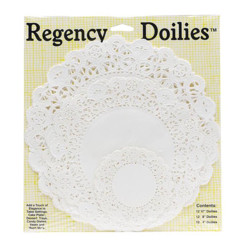 Round Doilies, Assorted Sizes