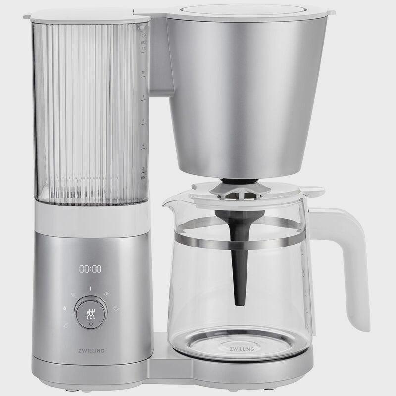 Silver Drip Coffee Maker | 12 Cups