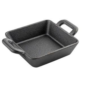 Square Cast Iron Server, 7"