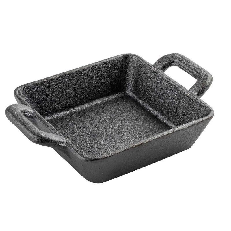 Square Cast Iron Server, 7"