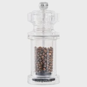 Cole & Mason 605 Acrylic Pepper Mill 5.5"
