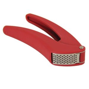 Easy Clean Garlic Press | Red