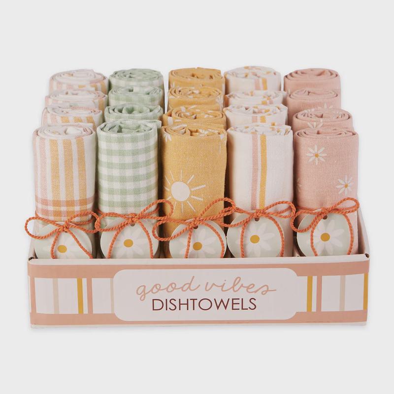 Good Vibes Assorted Dishtowels