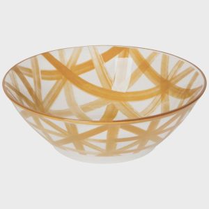 Imperial Crosshatch Stamped Bowl Medium | 6.5 inch