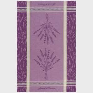 Lavender Jacquard Dishtowel