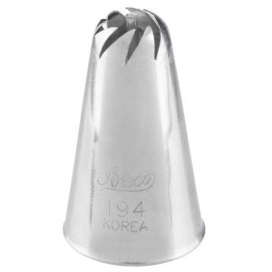 #194 Drop Flower Piping Tip with Bar