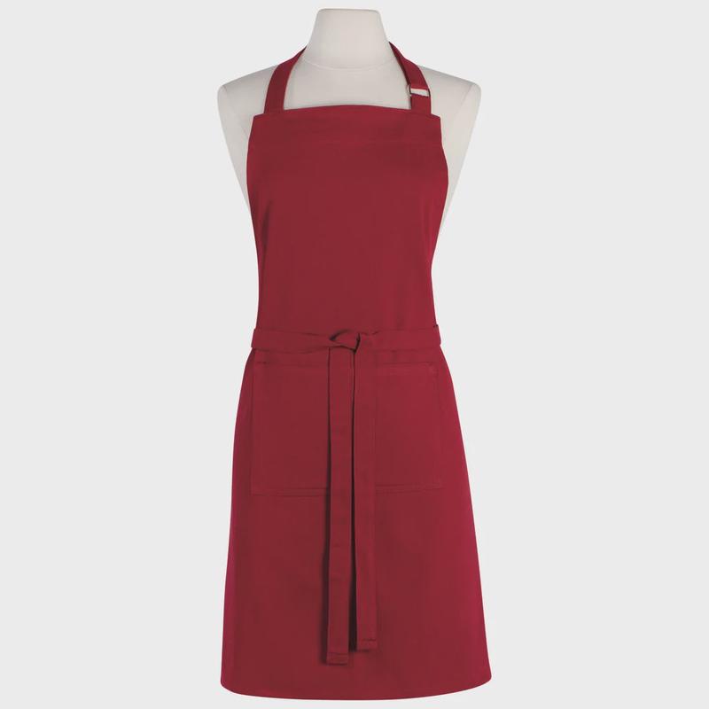 Basic Apron Carmine Red