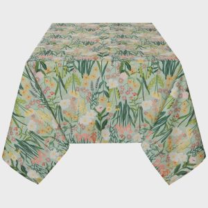 Bees & Blooms Tablecloth | 60 x 90 inches