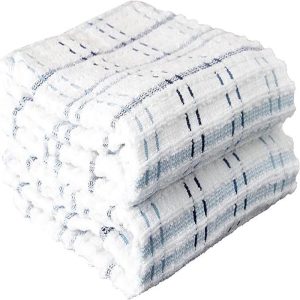 Checked Kitchen Towel | Federal Blue