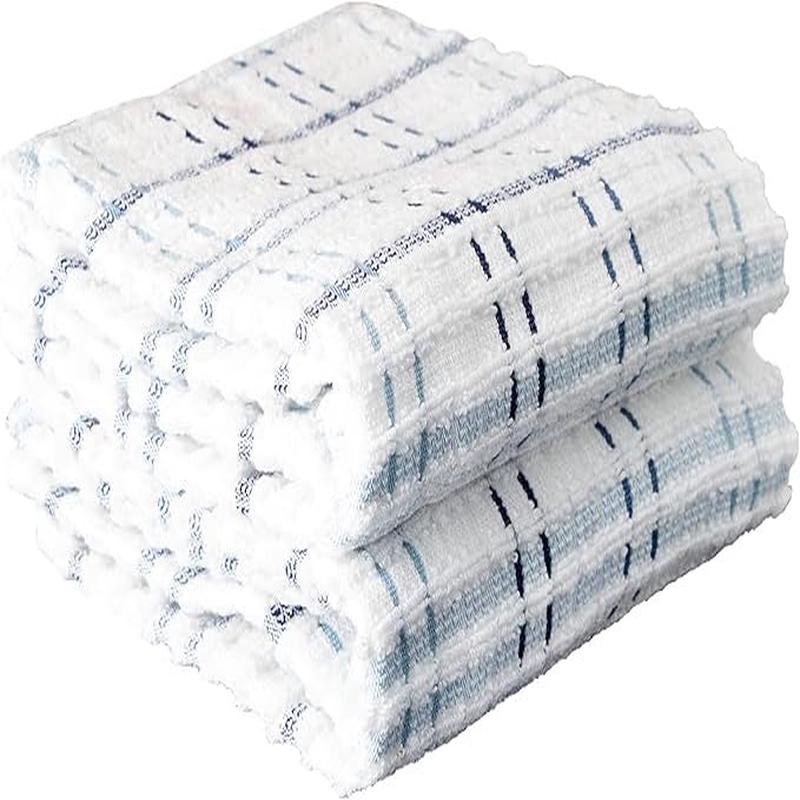 Checked Kitchen Towel | Federal Blue