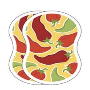 Chili Pepper Pop Up Sponges, Set of 2