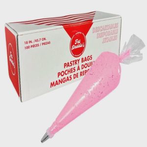 Disposable Pastry Bags, 18", Pack of 100